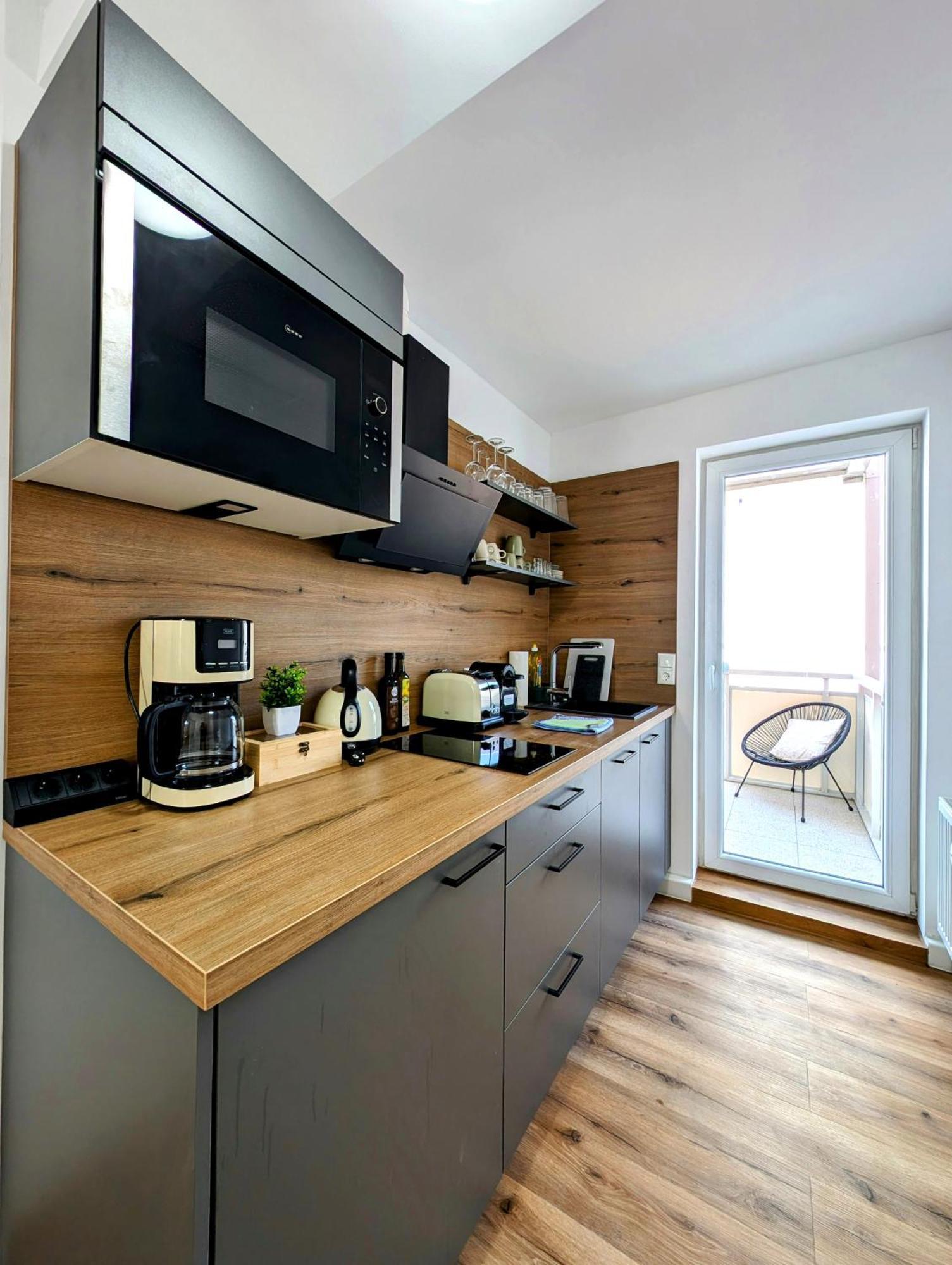 Bohnapartments - Design Suiten Am Markt - Vollausstattung - Wlan - Zentrum 伊尔梅瑙 外观 照片